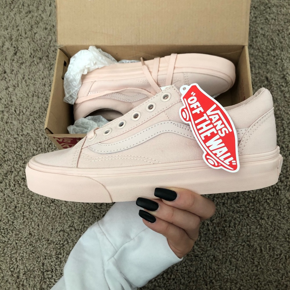 Pastel Pink Vans